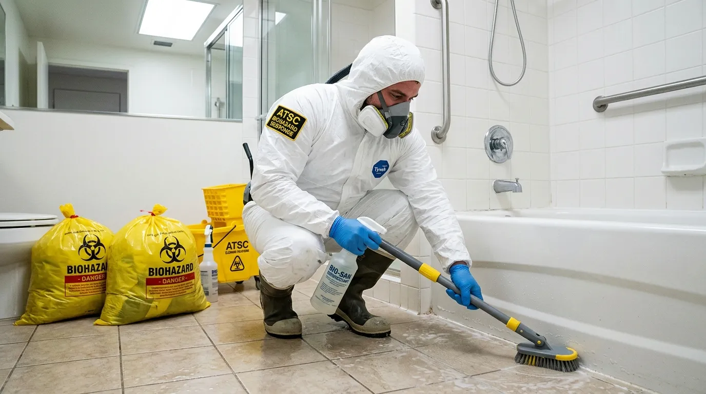 Decontamination equipment deployed for Blood Cleanup in Paulden